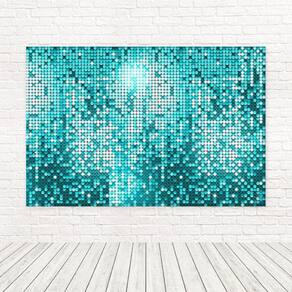 Painel Retangular 3D Sublimado Efeito Paetê 2,0X1,5 Frt-5148