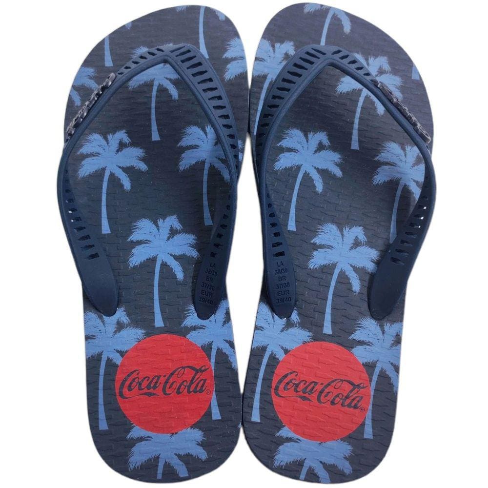 Chinelo de Dedo Masculino Casual Dia a Dia Borracha Coca Cola Cotati Cc4065