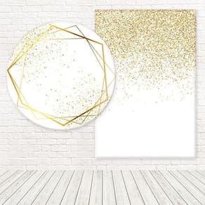 Kit Painéis Casadinho 3D Sublimado Efeito Glitter Fpc-301