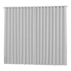 Cortina Para Sala Quarto Tecido Blackout Branco 5,00X2,50