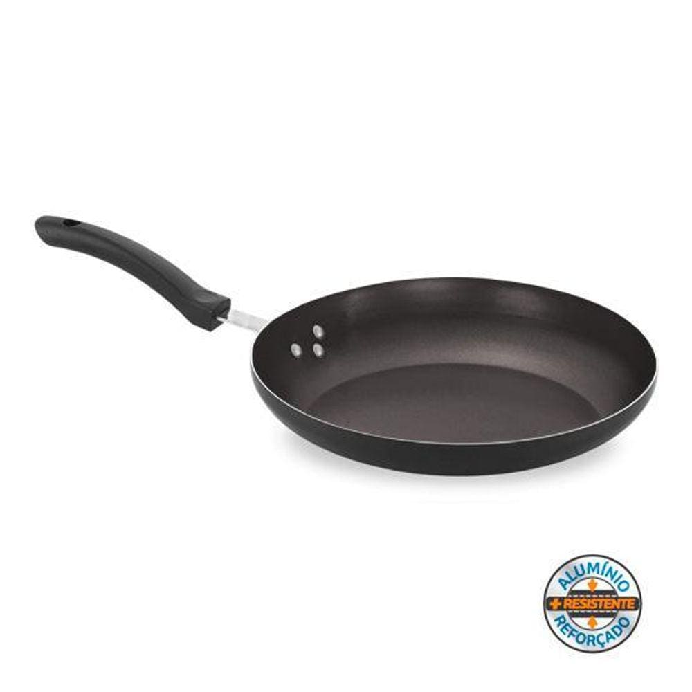 Frigideira Antiaderente Bis Preta 30X5Cm 0.309 Dona Chefa