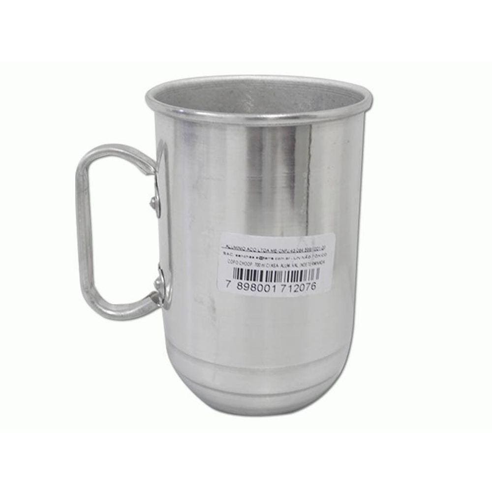 Caneca Para Chopp 700Ml Em Aluminio Aal