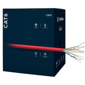 Cabo Rede Cat6 305M Fortrek Fk510C Cmx Vermelho - Cx / 305