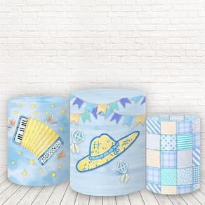 Trio De Capas 3D Sublimado Junino Fcc-286