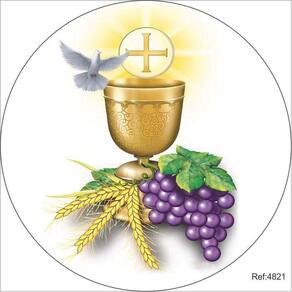 Painel Redondo 3D Sublimado Religioso Frd-3233
