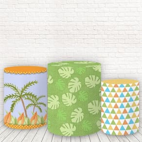 Trio De Capas 3D Sublimado Dino Baby Fcc-289