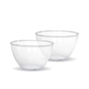 Saladeira Acrílica 800 Ml Cristal Transparente - 42459