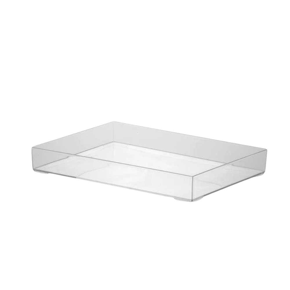 Bandeja Organizadora Em Acrilico Cristal 18X10Cm 2Mm