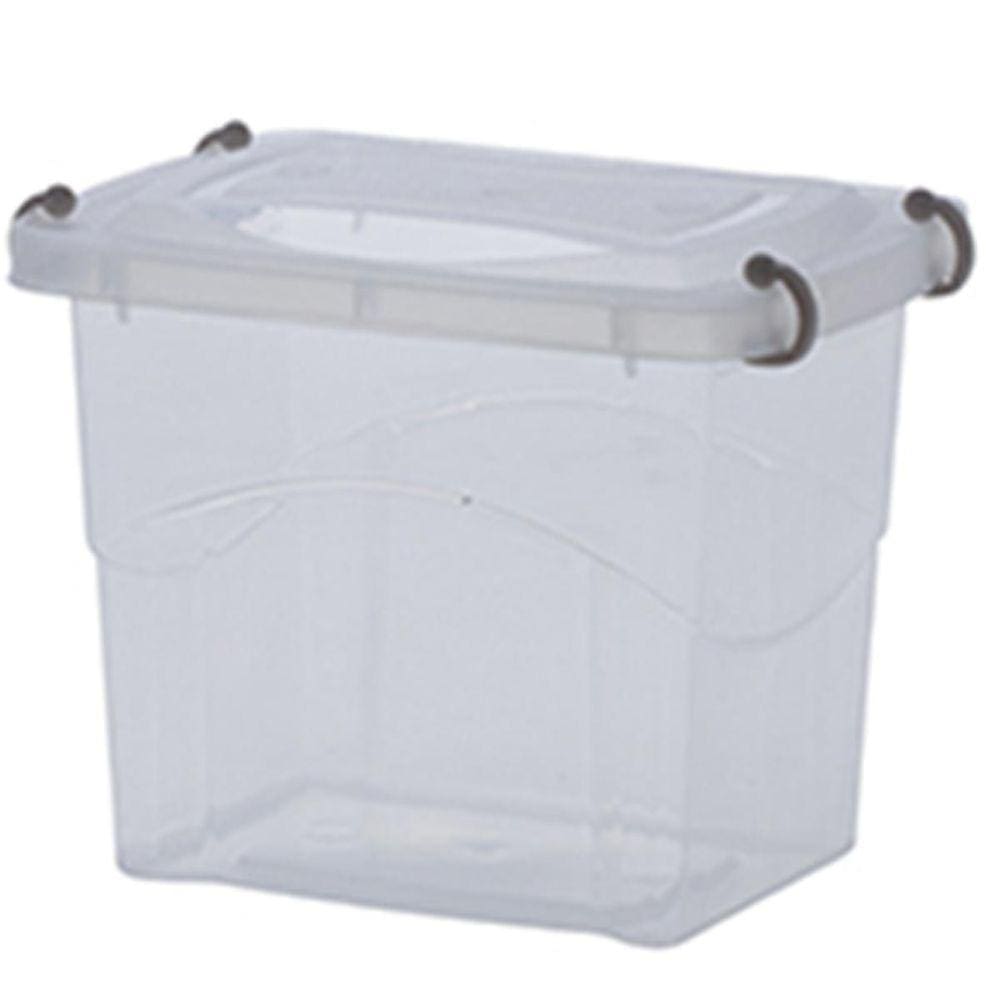 Organizador De Armário Pratic Box 2 Lts C/Tampa 18X13X14 Cm