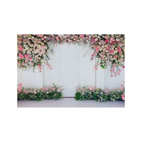 Fundo Fotográfico Newborn Floral 2,2X1,5 Fff-046