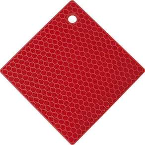 Descanso Mor Para Panela Quadrado Em Silicone