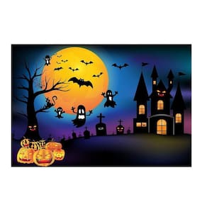 Fundo Fotográfico Newborn Halloween 2,2X1,5 Fff-832