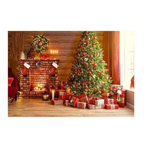 Fundo Fotográfico Tecido Sublimado Gigante 3D Natal
