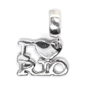 Berloque Pingente I Love Rio - Rio De Janeiro