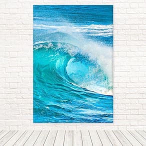 Painel Retangular 3D Sublimado Fundo Do Mar 1,5X2,2 Frt-2366