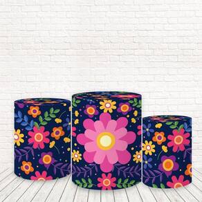 Trio De Capas Tecido Sublimado 3D Caveira Mexicana Fcc-548