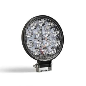 Farol Auxiliar Milha Redondo 6000K 14 Leds 12/24V