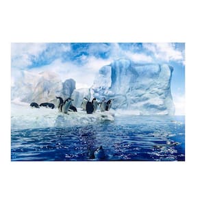 Fundo Fotográfico Inverno Pinguins 2,2X1,5 Fff-738