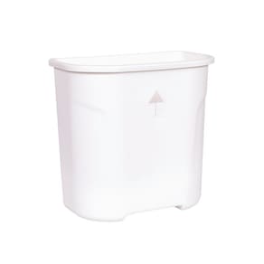 Lixeira Suspensa 8 Litros Branca 26,5X27,5X17Cm 8255 Mor