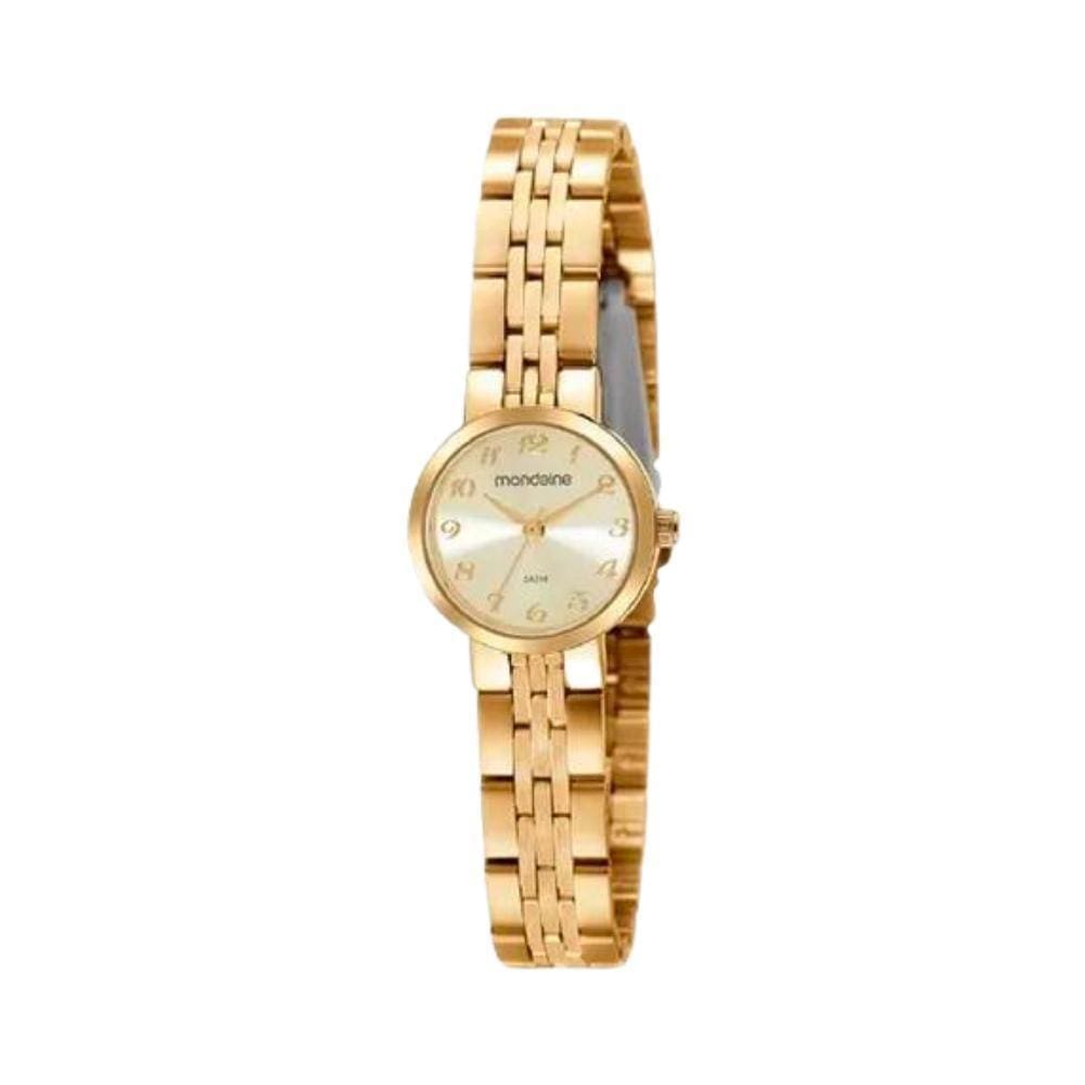 Relógio Mondaine Feminino Analógico Dourado 32391Lpmvde1
