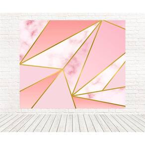 Painel Retangular 3D Sublimado Geométrico 2,0X1,5 Frt-5215
