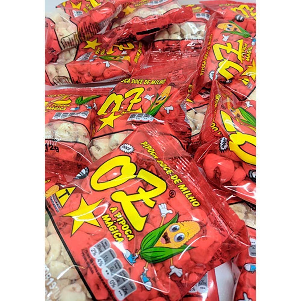 Kit Festa Junina Fardo De Pipoca Doce Oz 10 Unidades 12G Top