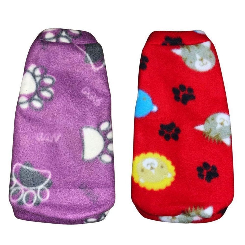 Kit 2 Roupas Para Cachorro - Suéter De Inverno Egg