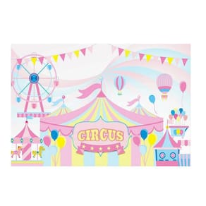 Fundo Fotográfico Newborn Circo 2,2X1,5 Fff-377