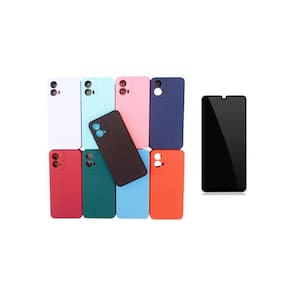Capa Case + Película Gel Privativa Compatível Para Moto G34