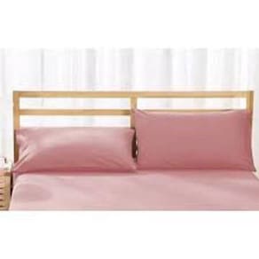 2 Fronhas 100% Algodão 200 Fios 50X90 Percal Com Bainha Rose