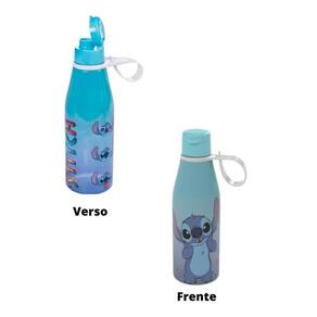 Garrafa Abre Fácil Stitch Com Capacidade 530Ml