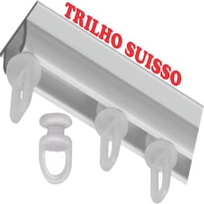 Cortina 3 Mts Sala Quarto Escritório Blackout Trilho Suisso
