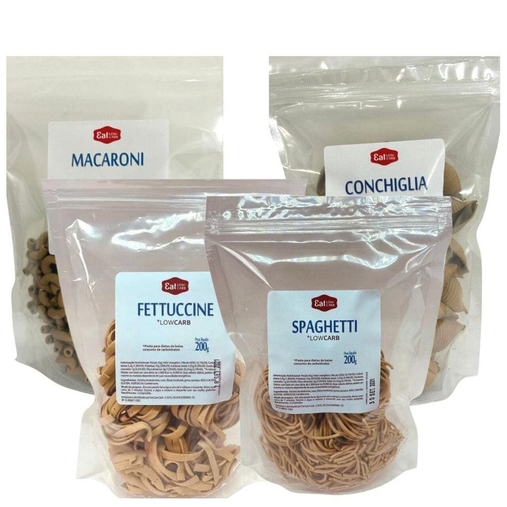 Kit Degustação Eat Low Carb 4 Unidades