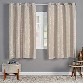 Cortina Albany 2,80M X 2,30M Corta Luz Porta Balcão Dourado