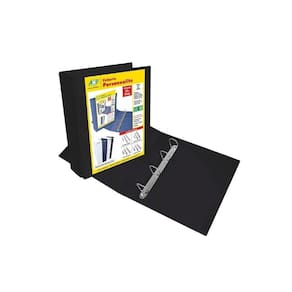 Fichário Personalité A4 Com 4 Argolas Preto Acp