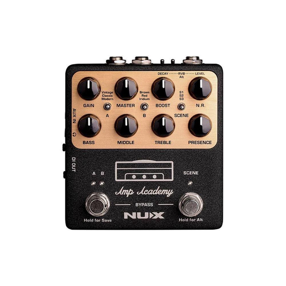 Pedal Para Guitarra Amp Academy Mgs6 Modelador De Amp Nux