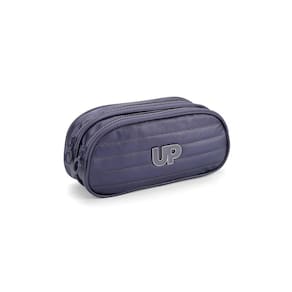 Estojo Duplo Escolar Crinkle Luxcel Et47246Up Metalizado