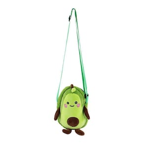 Bolsa De Ombro Pelúcia Em Formato De Abacate - Bbr Toys
