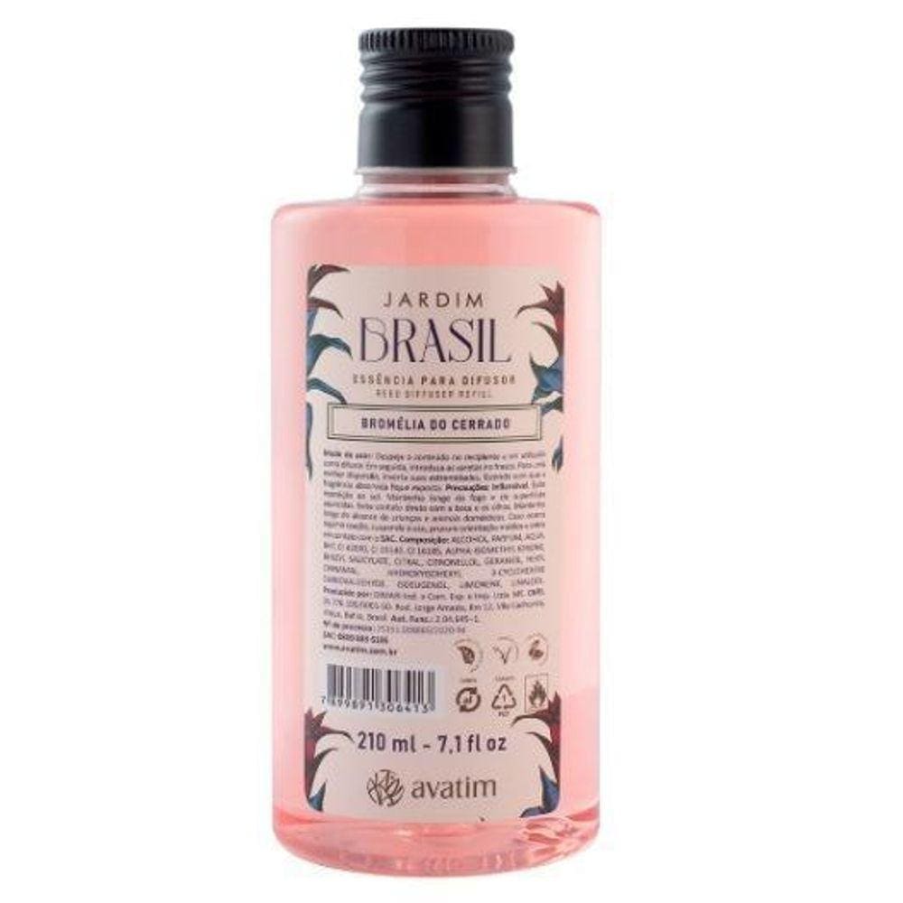 Kit 2 Essência Bromélia Do Cerrado 210Ml Difusor De Varetas