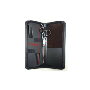 Tesoura Pet/Cabeleireiro Tubarão 6,5 Polegadas 17 Cm Preto