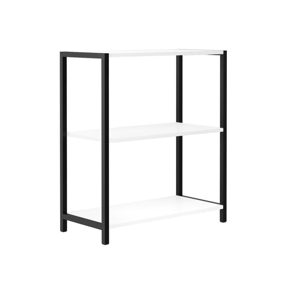 Estante Prateleira Estilo Industrial 3 Níveis Branca