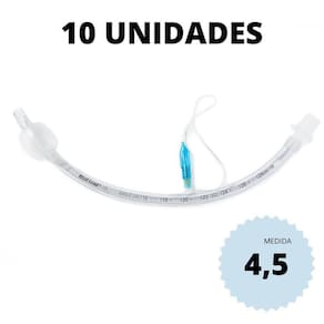 Sonda Endotraqueal Com Balão 4,5 10 Unidades Well Lead