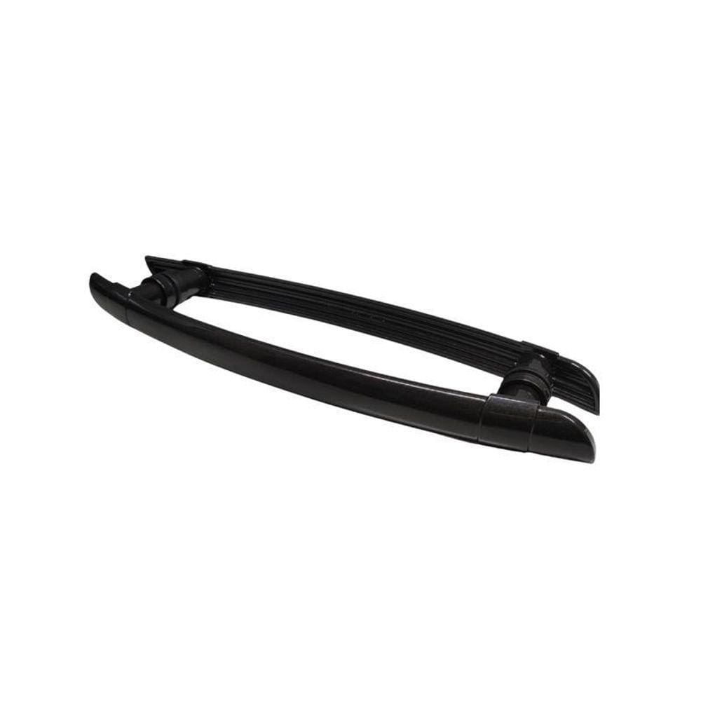 Puxador Arco H Polímero 30 Cm Marrom Onix