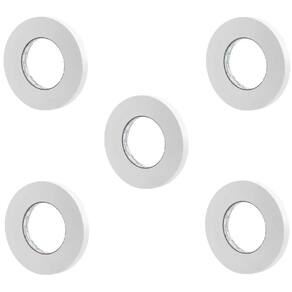 Kit 5 Fitas De Borda Para Moveis Mdf Branco Tx - 22Mm X 50Mt