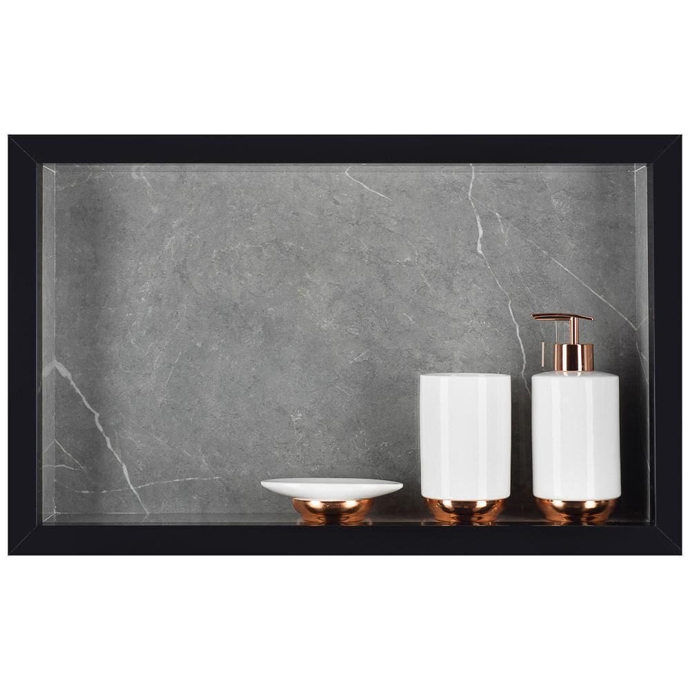 Nicho para Banheiro Porcelanato Polido 41x31x11cm Embutir