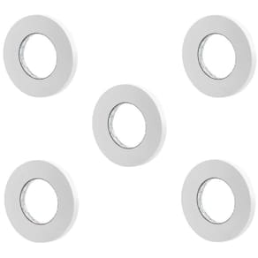 Kit 5 Fitas De Borda Para Moveis Mdf Branco Tx - 22Mm X 50Mt