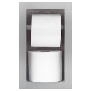 Nicho Porta Papel Higiênico Porcelanato - 2 Rolos