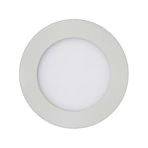 Painel Led Kian Redondo Sobrepor Branco 12W Bivolt 4000K - L