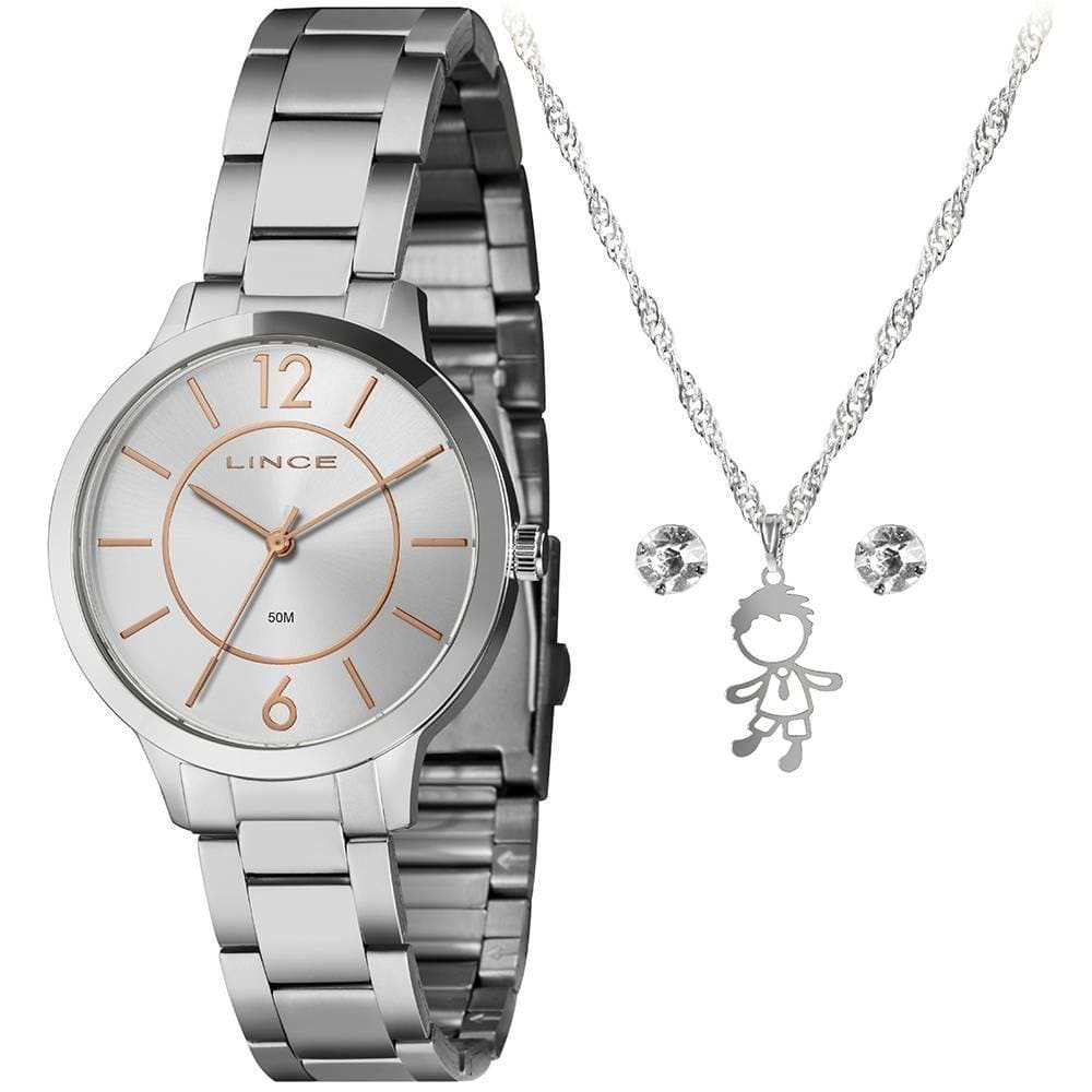 Kit Relógio Lince Classic Feminino - Lrm4748L38 K03As2Sx