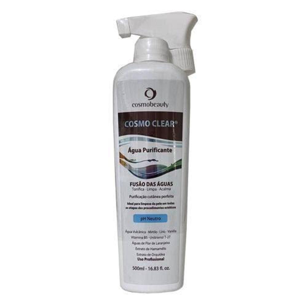 Cosmo Clear Água Purificante Fusão Das Águas Ph Neutro 500Ml